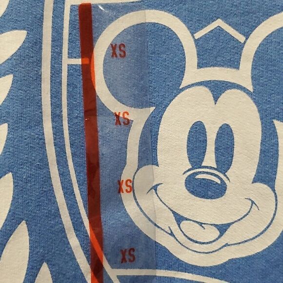 Disney Mickey Women’s Blue Sweatshirt, Size XS, NWT - Picture 2 of 6